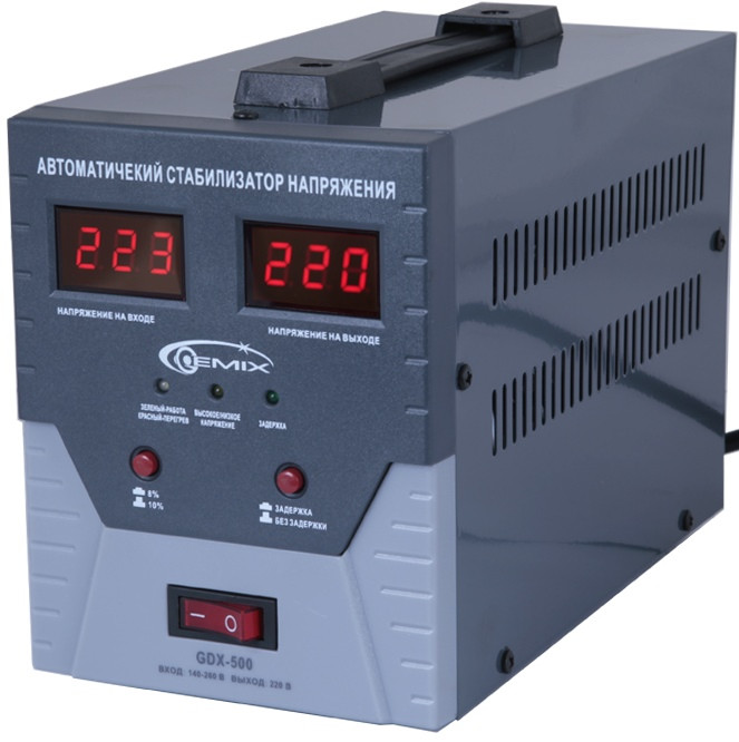 Стабілізатор напруги Gemix GDX-500
