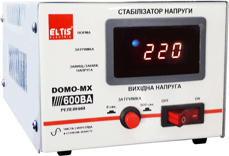 Стабилизатор напряжения Eltis DOMO-MX-600