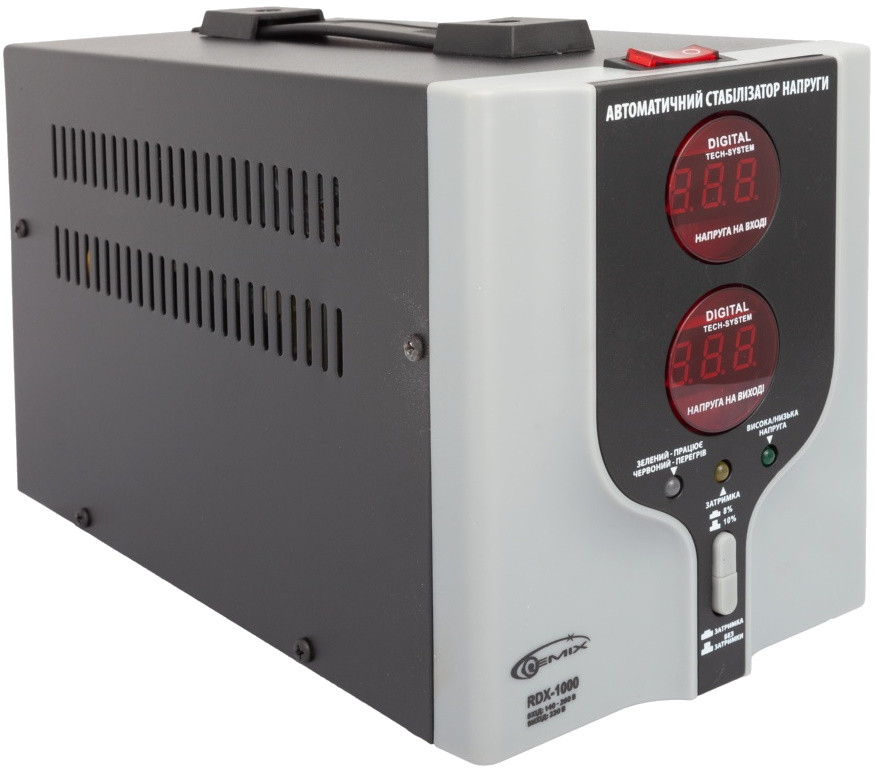 Стабілізатор напруги Gemix RDX-1000