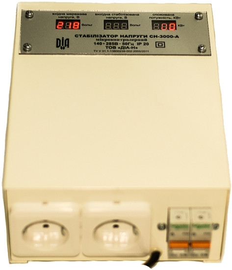 Стабілізатор напруги DIA-N SN-3000-A