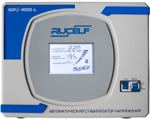 Стабілізатор напруги RUCELF SDFII-4000-L