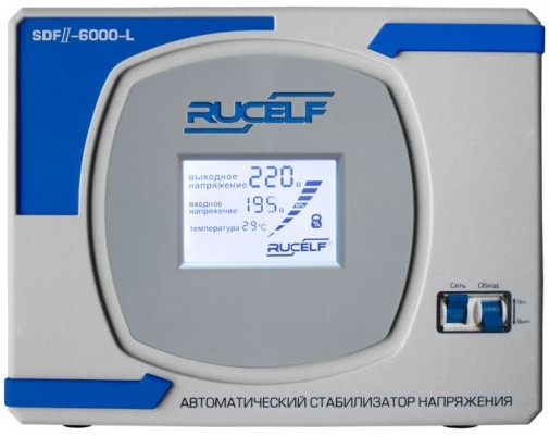 Стабілізатор напруги RUCELF SDFII-6000-L