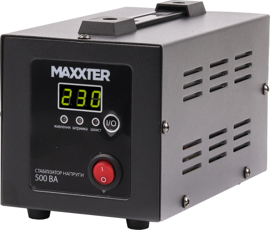 Стабілізатор напруги Maxxter MX-AVR-E500-01