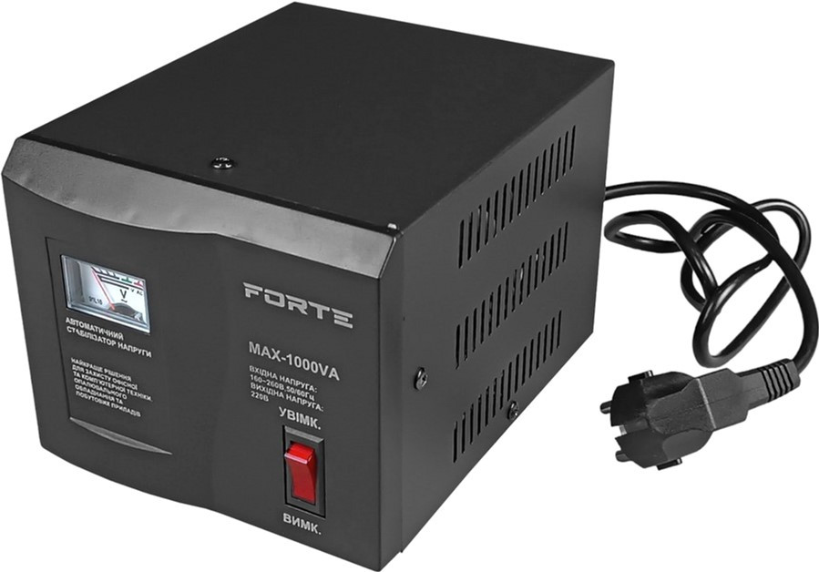 Стабілізатор напруги Forte MAX-1000VA
