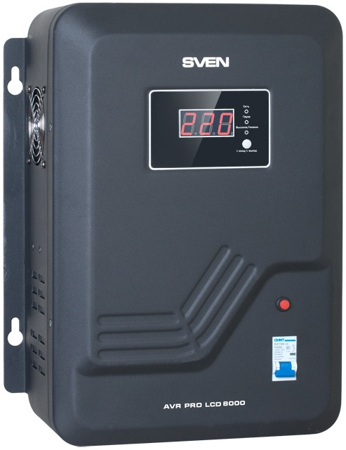 Стабилизатор напряжения Sven AVR PRO LCD 8000