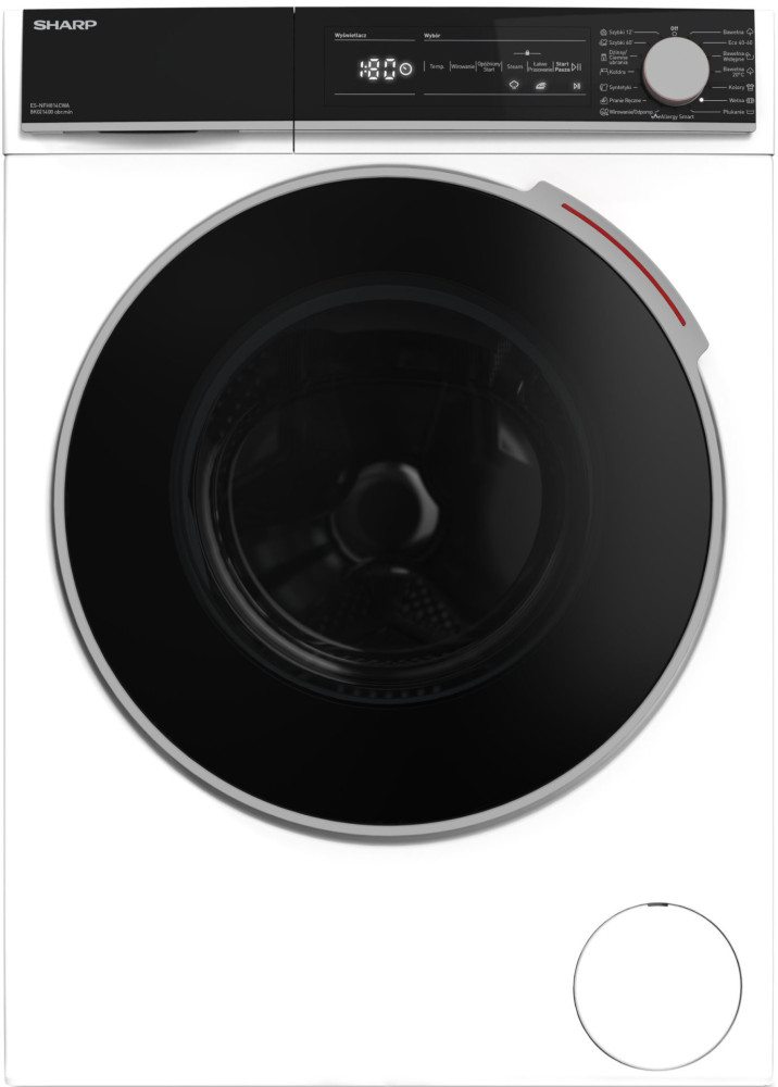 Пральна машина Sharp ES-NFH 814 CWA-PL