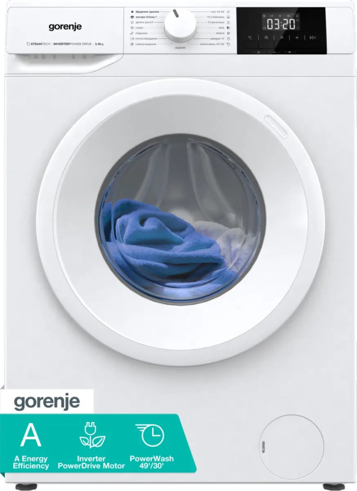 Пральна машина Gorenje WNGPI 61 SAS/UA