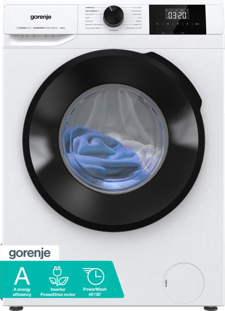 Пральна машина Gorenje W3NGPI 61 SAS/PL