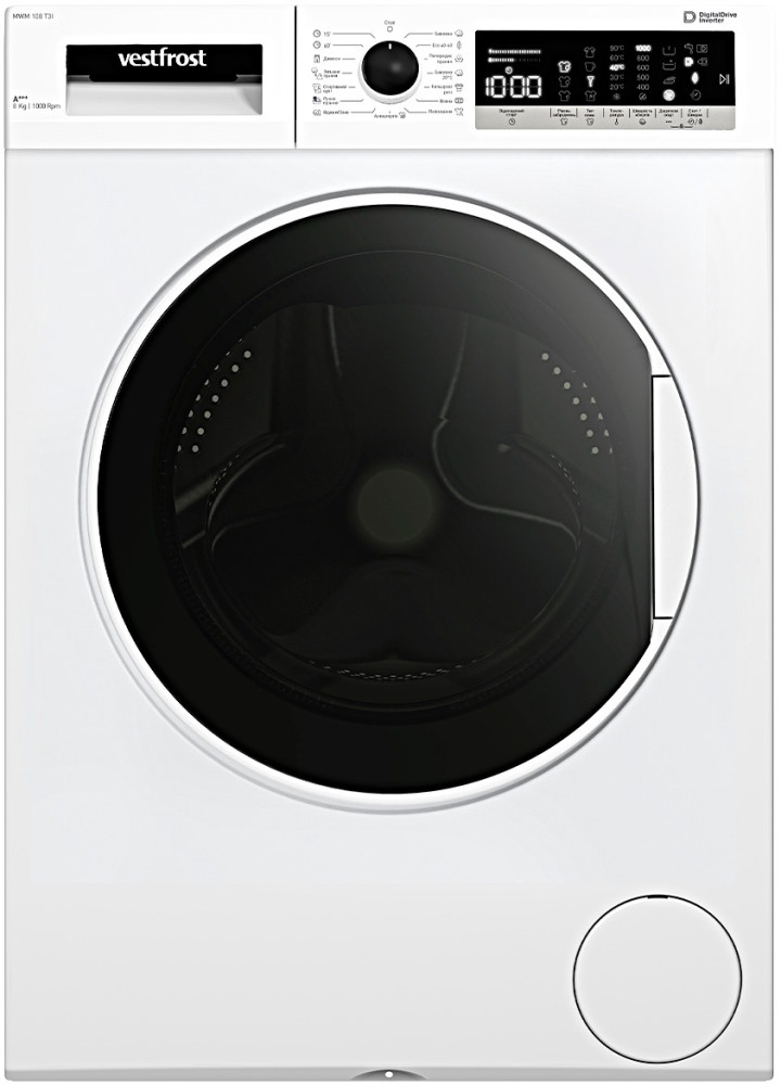 Пральна машина Vestfrost MWM 108 T3I
