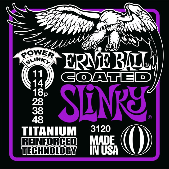 Струни Ernie Ball Slinky RPS Coated Titanium 11-48 (3120)