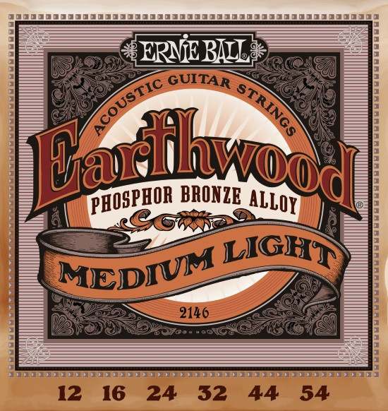 Струны Ernie Ball Earthwood Phosphor Bronze 12-54 (2146)