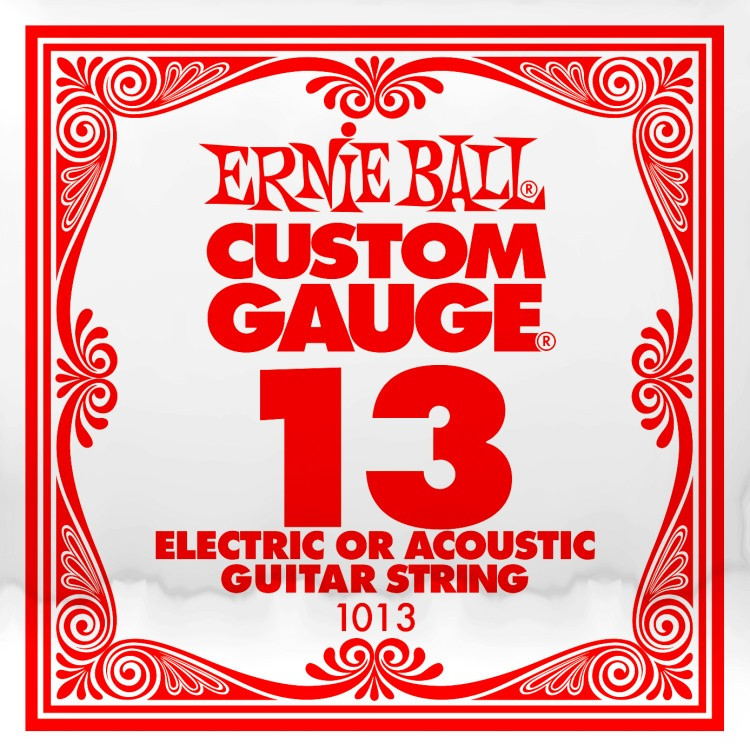 Струны Ernie Ball Single Plain Steel 13 (1013)