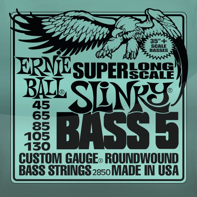 Струни Ernie Ball Slinky Nickel Wound Bass SL 45-130 (2850)
