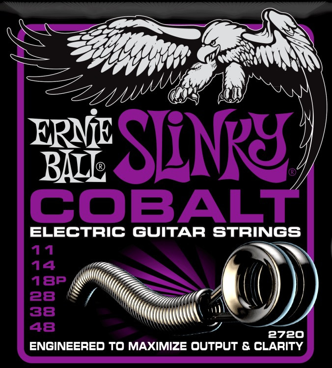 Струны Ernie Ball Slinky Cobalt 11-48 (2720)