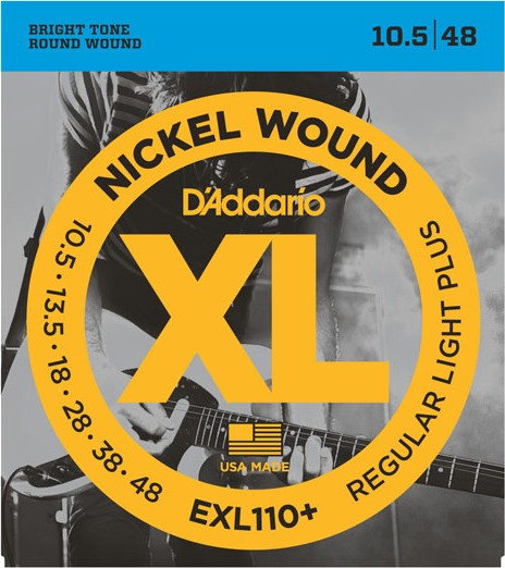 Струни DAddario XL Nickel Wound Plus 10.5-48 (EXL110)
