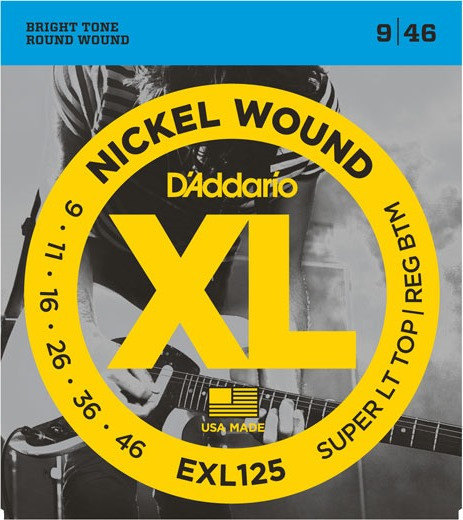 Струни DAddario XL Nickel Wound 9-46 (EXL125)