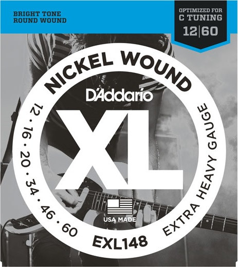 Струни DAddario XL Nickel Wound 12-60 (EXL148)