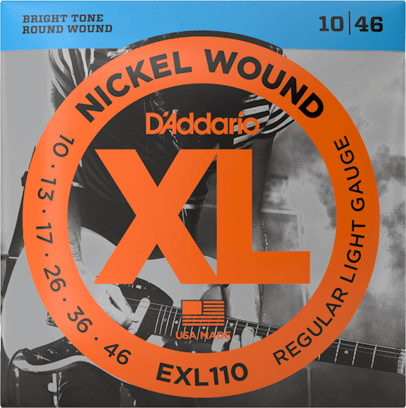 Струни DAddario XL Nickel Wound 10-46 (EXL110)