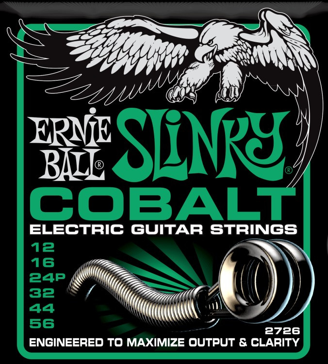 Струны Ernie Ball Slinky Cobalt 12-56 (2726)