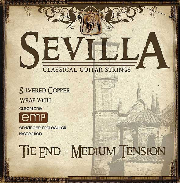Струни Cleartone Sevilla Tie End Medium Tension (8440)