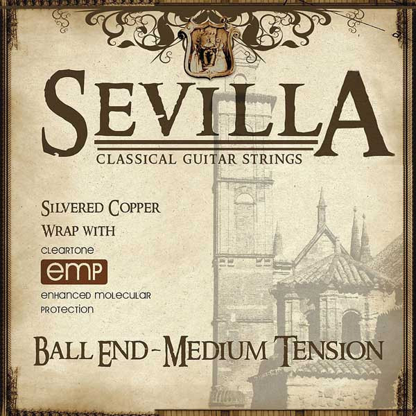 Струни Cleartone Sevilla Ball End Medium Tension (8442)