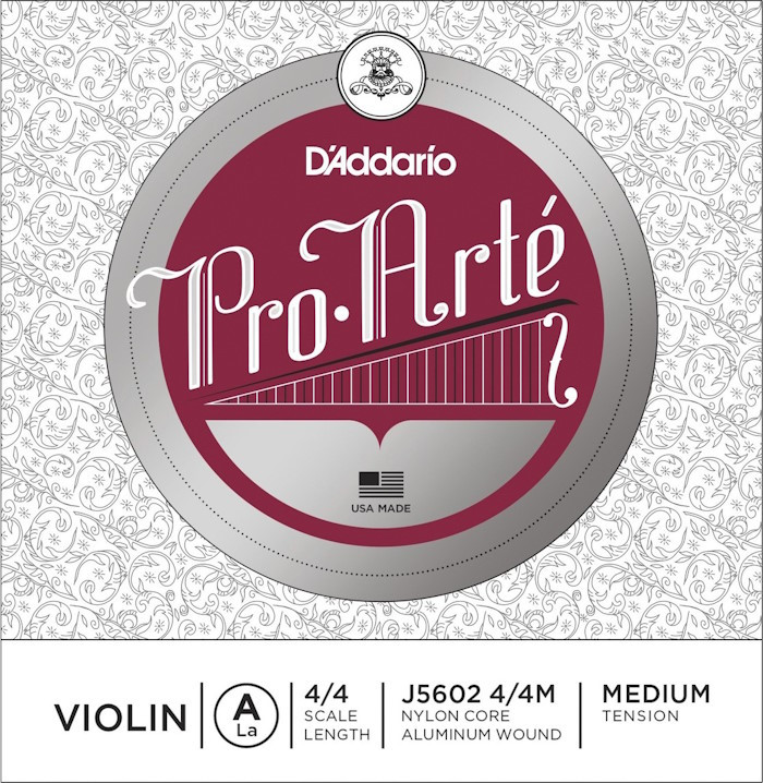 Струни DAddario Pro-Arte Violin A String 4/4 Medium (J5602 4/4M)