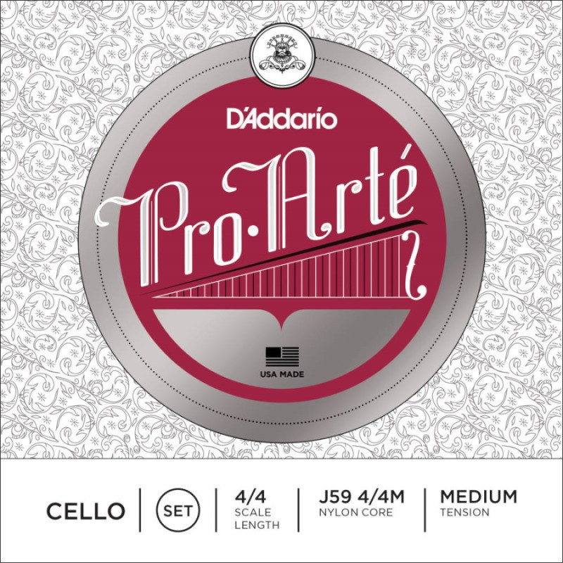 Струны DAddario Pro-Arte Cello String Set 4/4 Medium