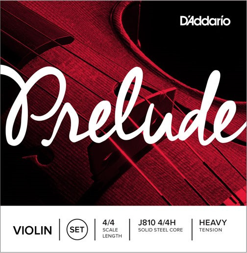 Струны DAddario Prelude Violin 4/4 Heavy (J810 4/4H)