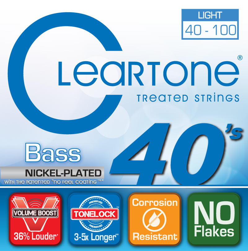 Струны Cleartone Nickel-Plated Light Bass 40-100 (6440)