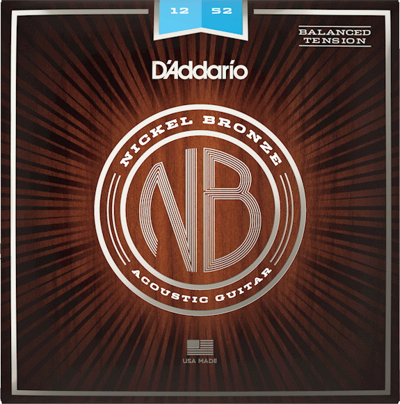 Струны DAddario Nickel Bronze Balanced 12-52 (NB1252BT)