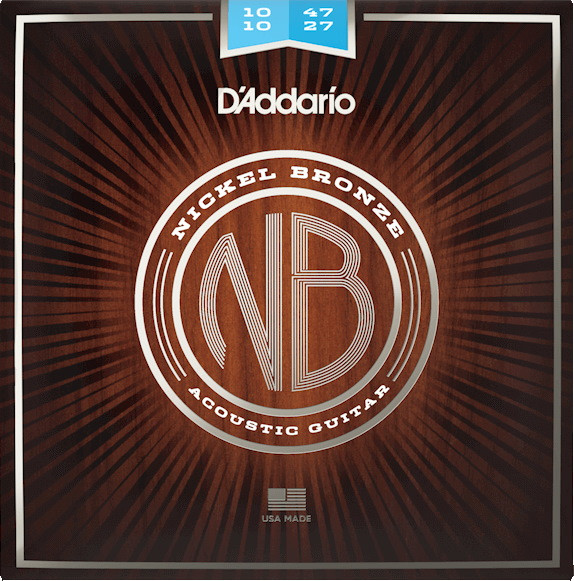 Струны DAddario Nickel Bronze 12-String 10-47 (NB1047-12)