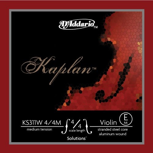 Струны DAddario Kaplan Violin E Strings 4/4 Medium (KS311W 4/4M)