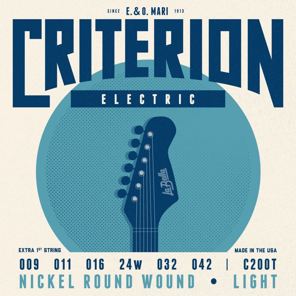 Струны La Bella Criterion Electric 9-42