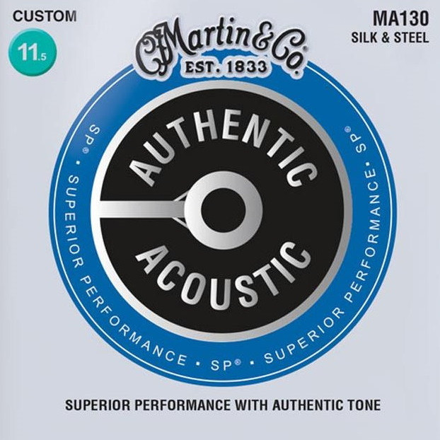 Струни Martin Authentic Acoustic SP Silk and Steel 11.5-47 (MA130)