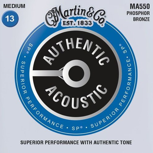 Струни Martin Authentic Acoustic SP Phosphor Bronze 13-56 (MA550)