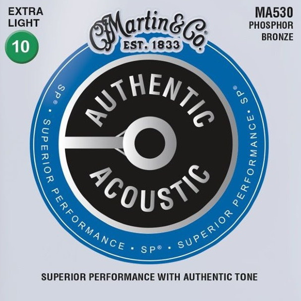 Струни Martin Authentic Acoustic SP Phosphor Bronze 10-47 (MA530)
