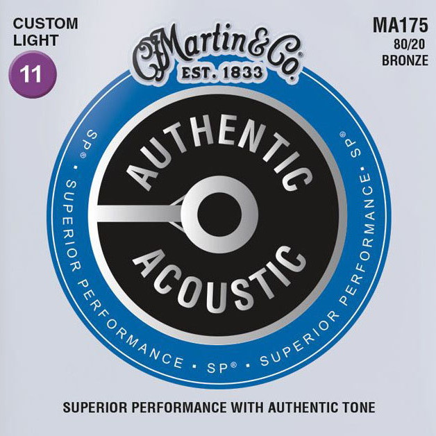 Струны Martin Authentic Acoustic SP Bronze 11-52 (MA175)