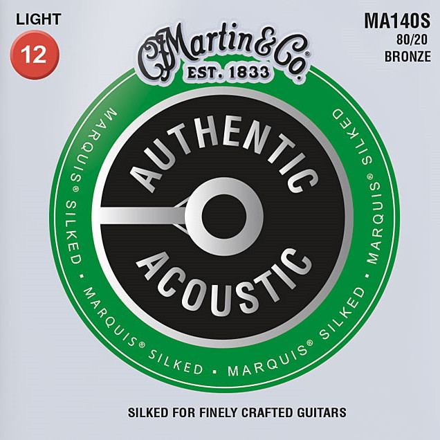 Струны Martin Authentic Acoustic Marquis Silked Bronze 12-54 (MA140S)
