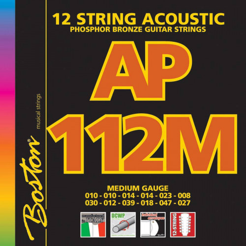 Струни Boston Acoustics AP-112-M phosphor bronze