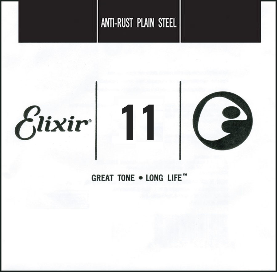 Струны Elixir Anti-Rust Plain Steel Single 11 (13011)