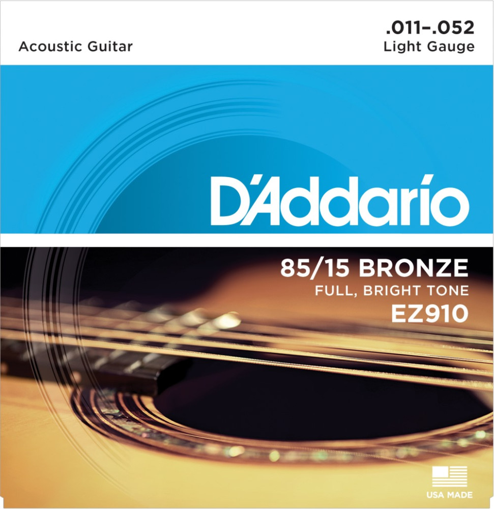 Струны DAddario 85/15 Bronze 11-52 (EZ910)