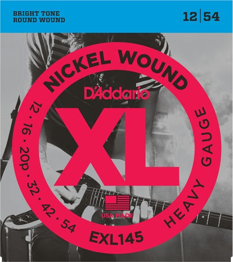 Струни DAddario XL Nickel Wound 12-54 (EXL145)