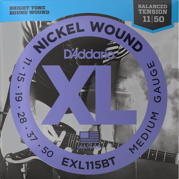 Струни DAddario XL Nickel Wound Balanced 11-50 (EXL115BT)