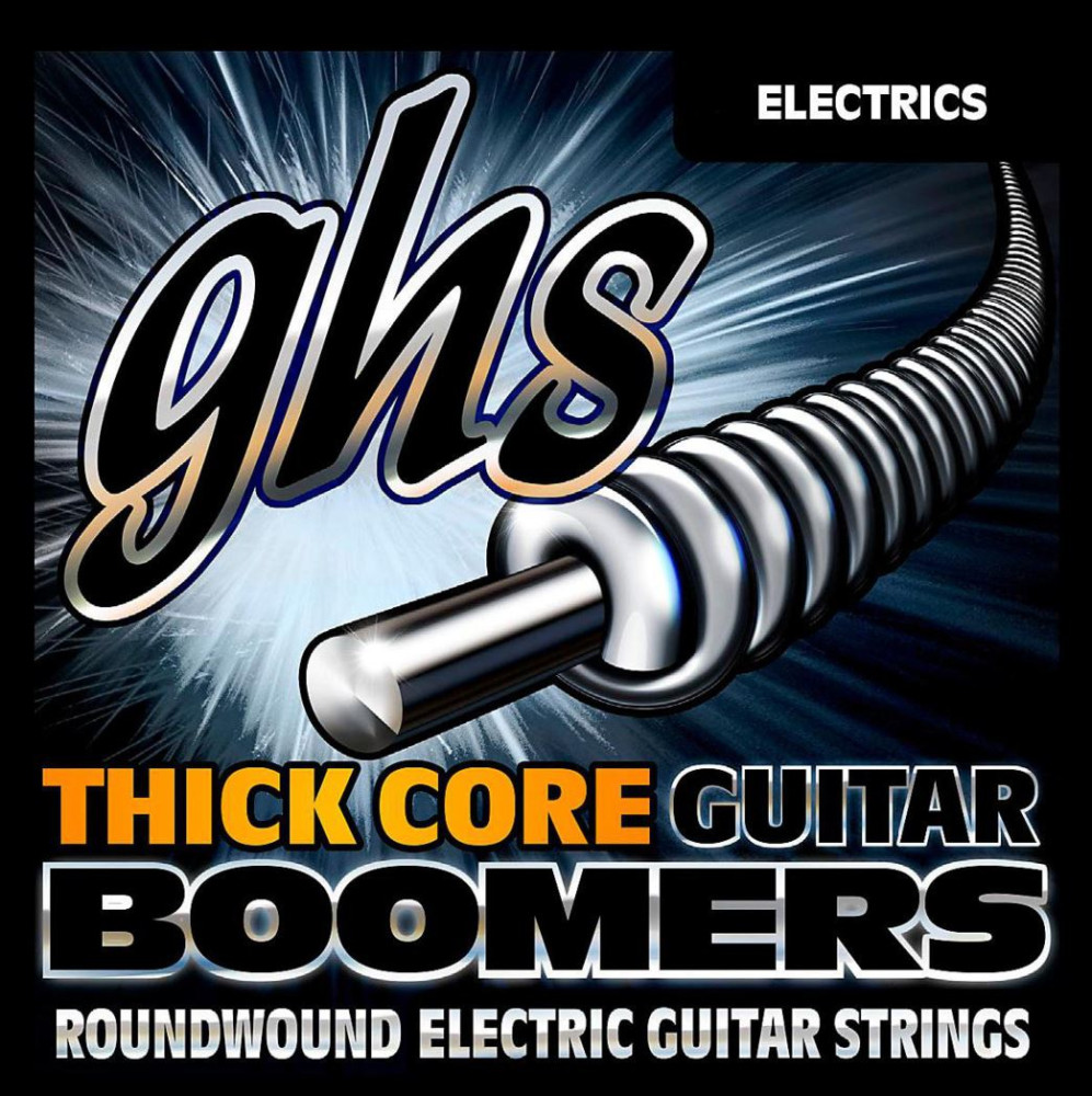 Струни GHS Thick Core Boomers 9-43 (HC-GBXL)