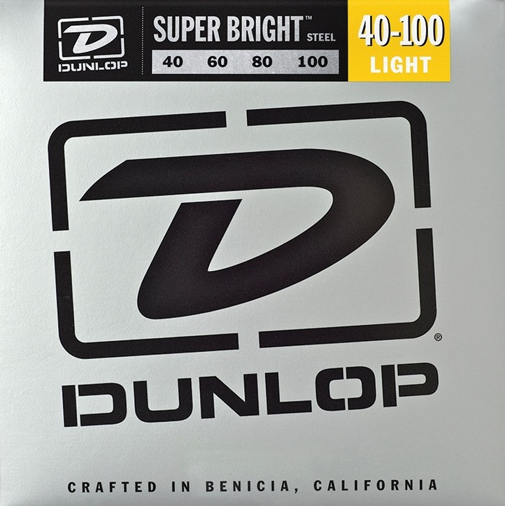 Струны Dunlop Super Bright Steel Bass 40-100 (DBSBS40100)