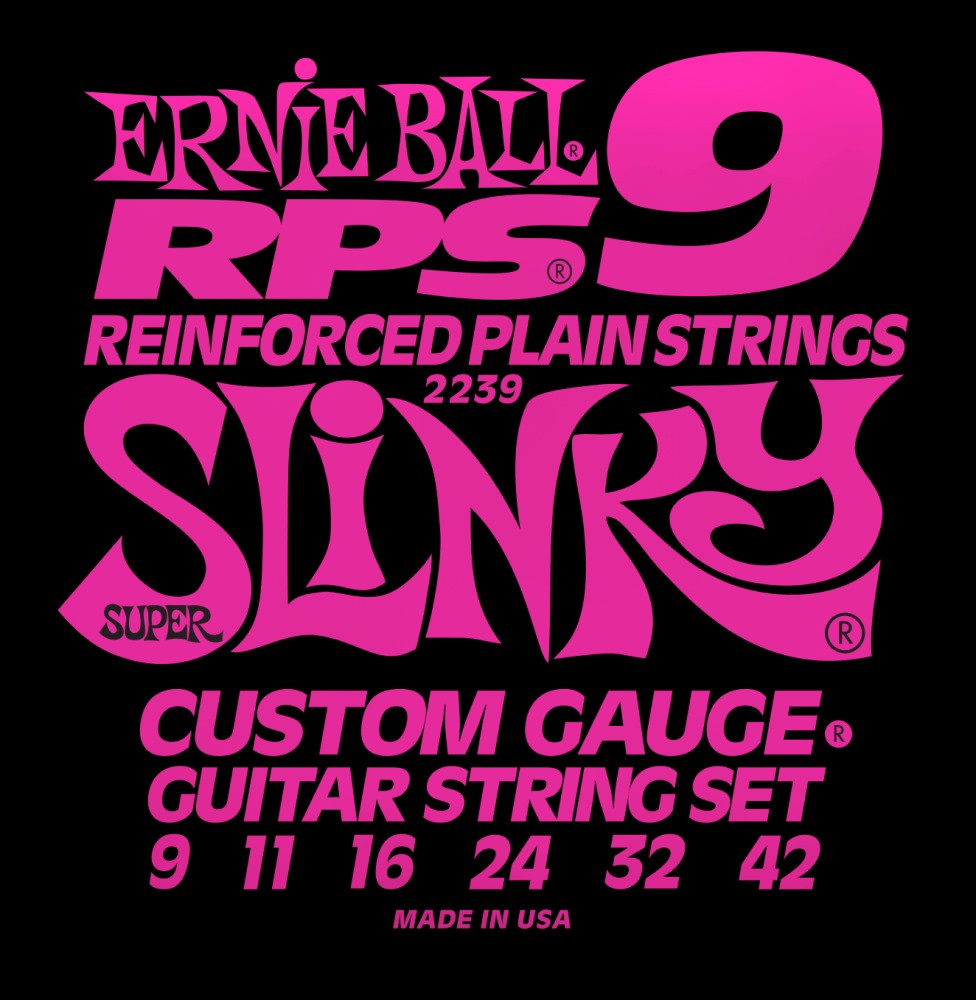 Струны Ernie Ball Slinky RPS Nickel Wound 9-42 (2239)