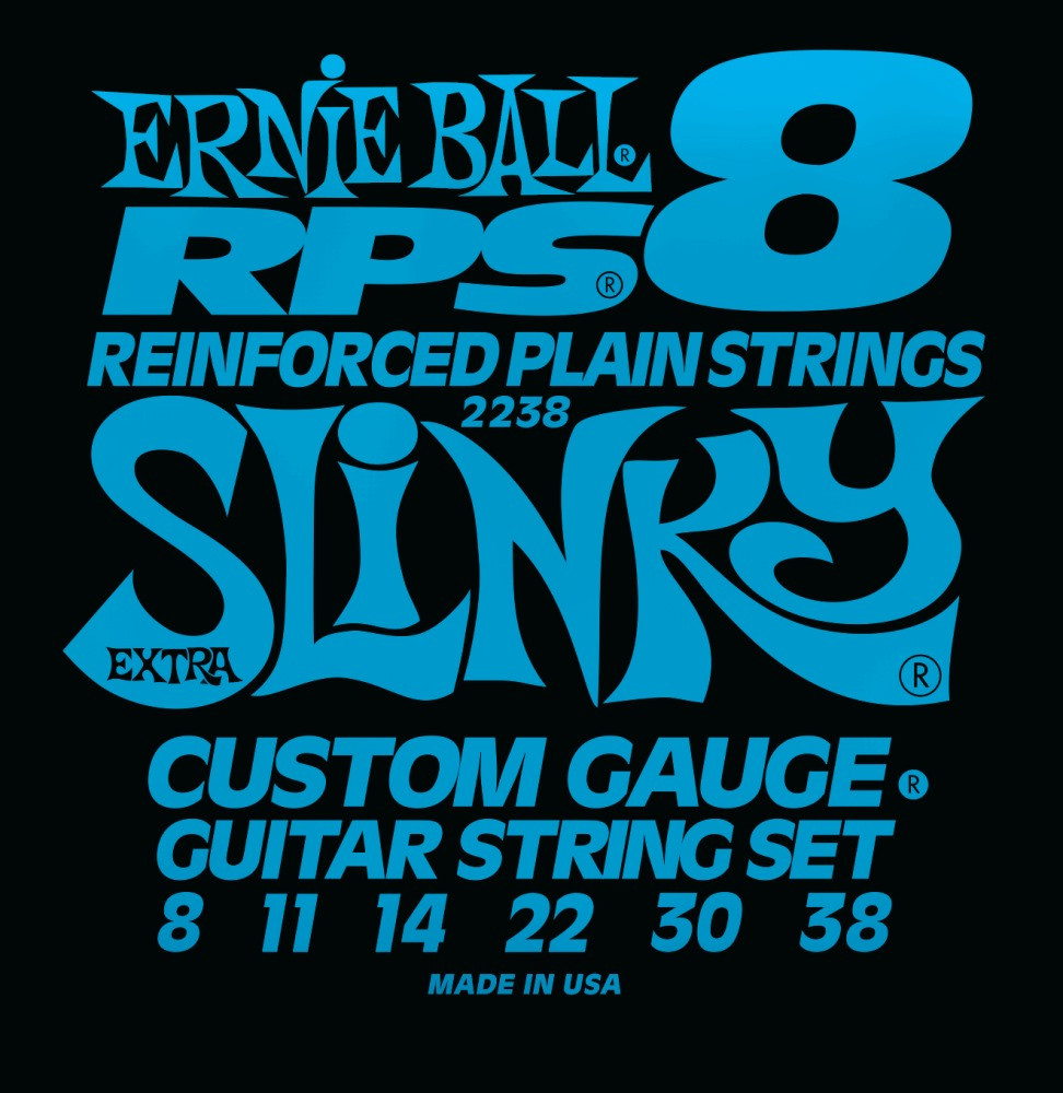 Струны Ernie Ball Slinky RPS Nickel Wound 8-38 (2238)
