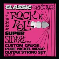 Струни Ernie Ball Slinky Pure Nickel Wrap 9-42 (P02253)