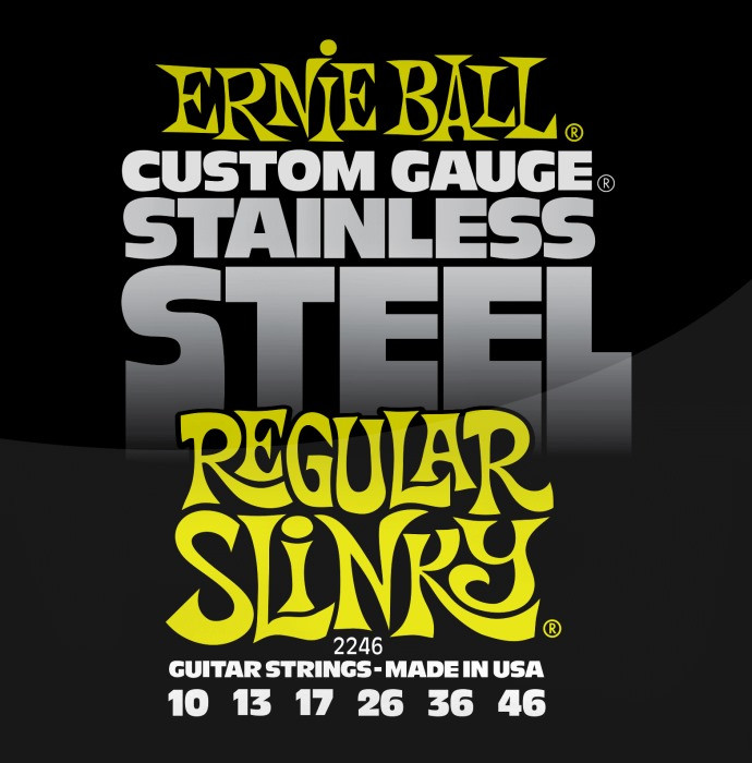 Струны Ernie Ball Slinky Stainless Steel 10-46 (2246)