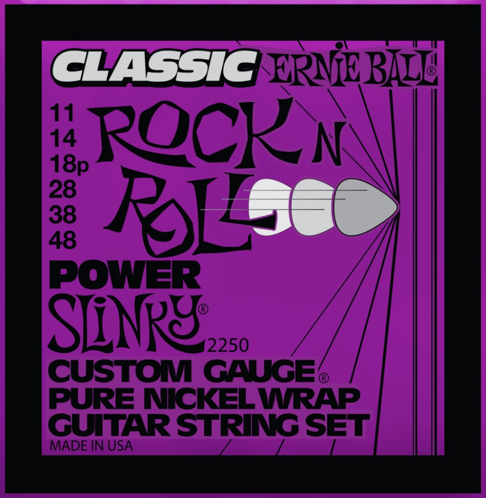 Струни Ernie Ball Slinky Pure Nickel Wrap 11-48 (2250)